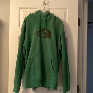 North face hooded sweatshirt